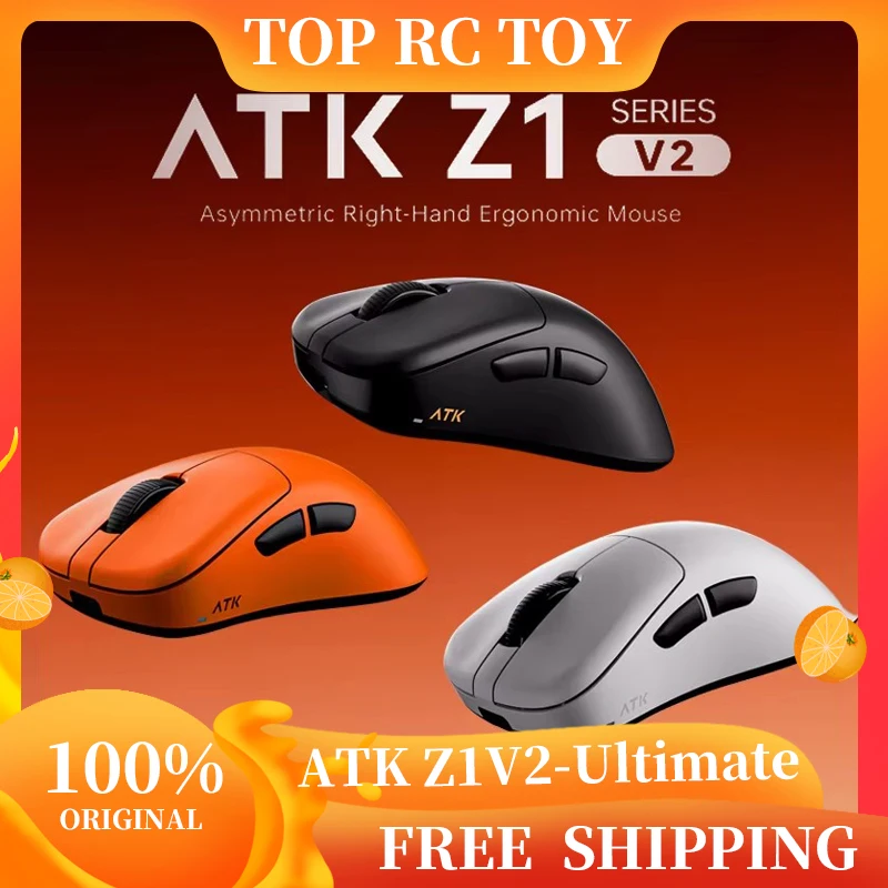 ATK Z1 V2 Gaming Mouse 8T8R 8000Hz Polling Rate Low Latency for E-Sport 20000FPS 54g Lightweight Ergonomic Design Pixart3950
ATK Z1 V2 Gaming Mouse 8T8R 8000Hz Polling Rate Low Latency for E-Sport 20000FPS 54g Lightweight Ergonomic Design Pixart3950