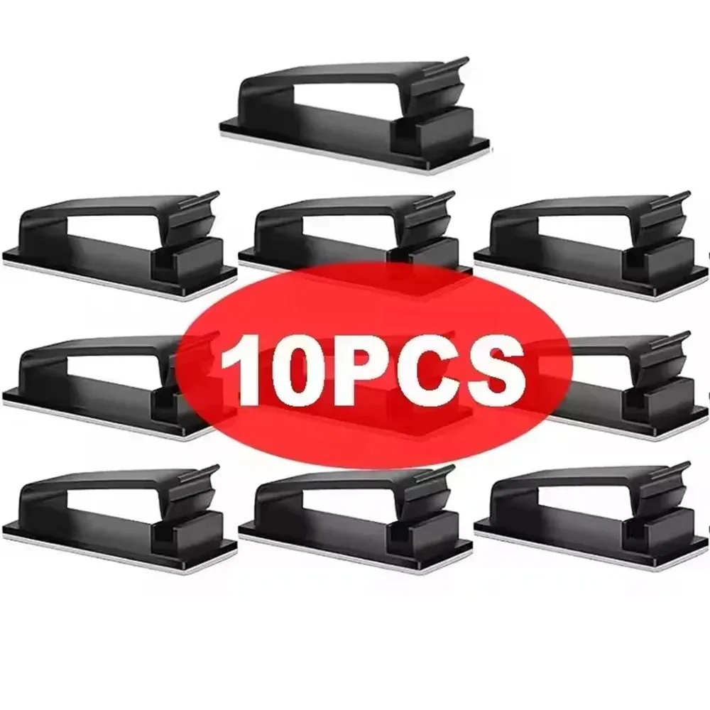 10Pcs Cable Management Clips Self Adhesive Cable Organizers Wire Clips Cord Holder for TV PC Ethernet Cable under Desk Home Off
10Pcs Cable Management Clips Self Adhesive Cable Organizers Wire Clips Cord Holder for TV PC Ethernet Cable under Desk Home Off