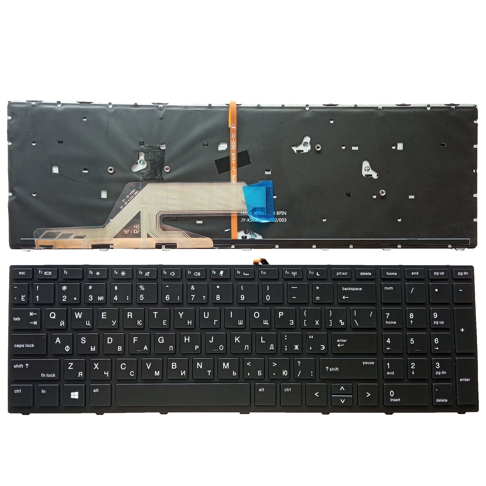 US/RU English/Russian Original Laptop Keyboard For HP ProBook 450G5 455G5 650G4 650G5 470G5 Series Model Keyboard
US/RU English/Russian Original Laptop Keyboard For HP ProBook 450G5 455G5 650G4 650G5 470G5 Series Model Keyboard