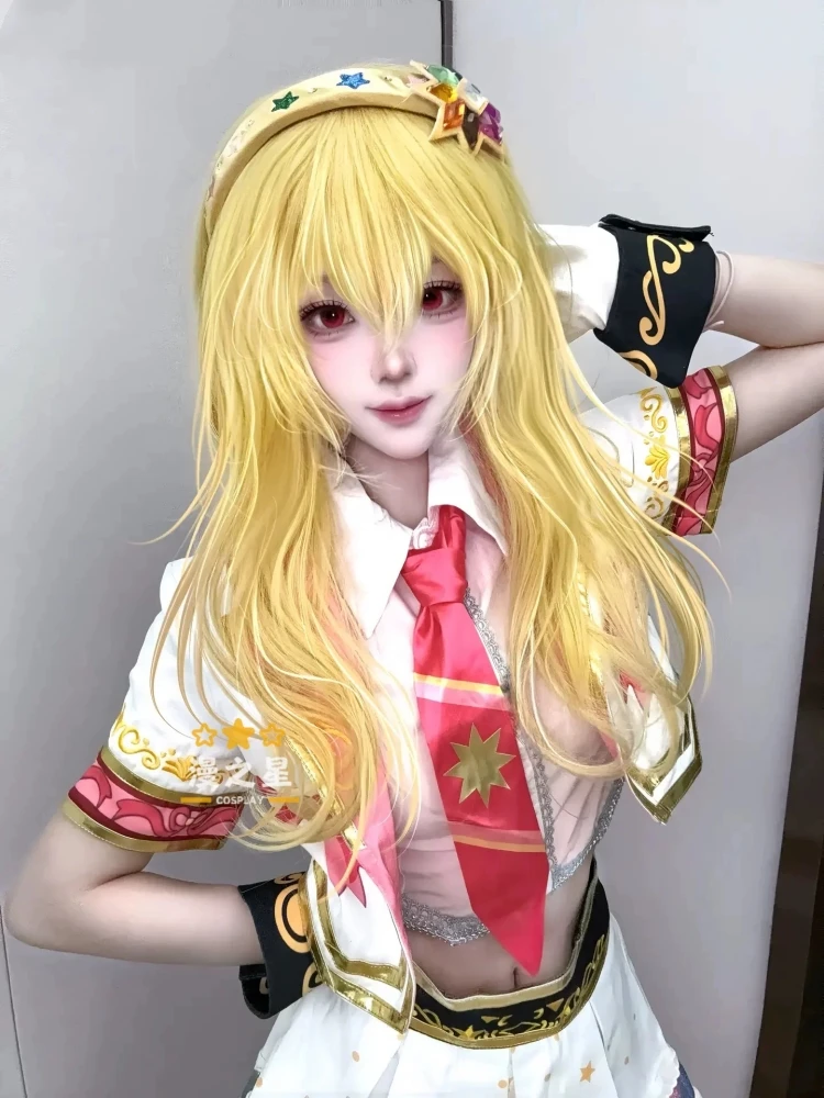 Anime Aikatsu Hoshimiya Ichigo Cosplay Costume Women Sweet Singing Suit Full Set Comic-con Party Suit Role Play Clothing Stock
Anime Aikatsu Hoshimiya Ichigo Cosplay Costume Women Sweet Singing Suit Full Set Comic-con Party Suit Role Play Clothing Stock