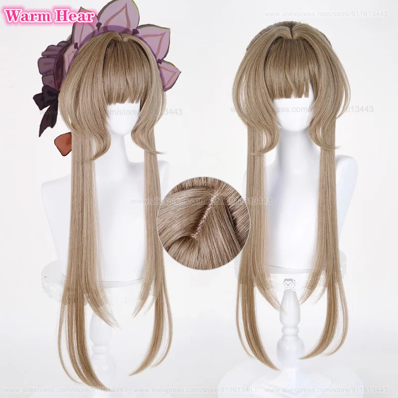 New! Game Sandrone Long 75cm Warm Brown With Bun Cosplay Anime Wig Marionette Heat Resistant Synthetic Hair Halloween Party Wigs
New! Game Sandrone Long 75cm Warm Brown With Bun Cosplay Anime Wig Marionette Heat Resistant Synthetic Hair Halloween Party Wigs