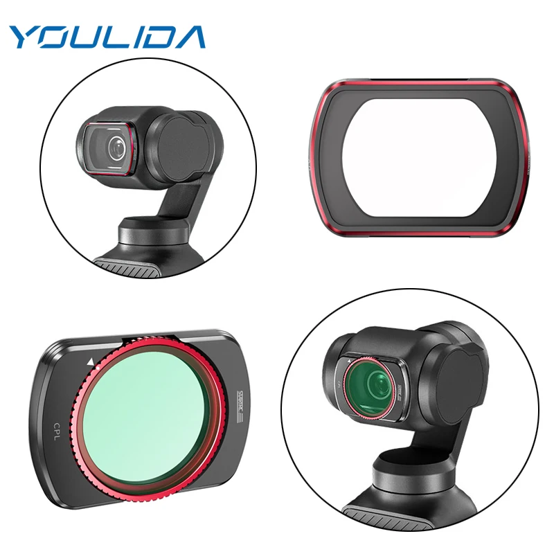UV CPL Filter For DJI Osmo Pocket 4/3 Magnetic Polarizing Filter HD Optical Glass Lens Protector Vlog & Outdoor Photography
UV CPL Filter For DJI Osmo Pocket 4/3 Magnetic Polarizing Filter HD Optical Glass Lens Protector Vlog & Outdoor Photography