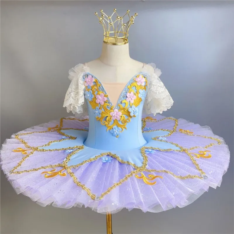 Flower Professional Swan Lake TUTU Skirt Kids Ballet Dress Performance Clothing Girls dance costumes Fluffy Skirt Party dress
Flower Professional Swan Lake TUTU Skirt Kids Ballet Dress Performance Clothing Girls dance costumes Fluffy Skirt Party dress