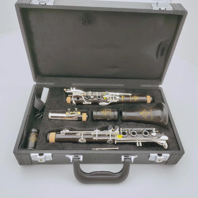 Buffet BC1216L-5-0 Tradition A Tune Clarinet Wood Material Body 17 Keys Musical Instruments Clarinet With Case Free Shipping
Buffet BC1216L-5-0 Tradition A Tune Clarinet Wood Material Body 17 Keys Musical Instruments Clarinet With Case Free Shipping