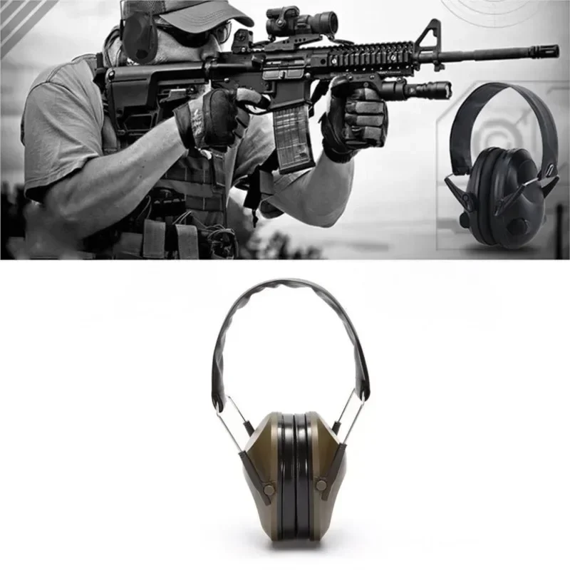 Anti Noise Headphone Ear Hearing Protector Tactical Shooting Earmuff Adjustable Foldable Soft Padded Noise Canceling Headset
Anti Noise Headphone Ear Hearing Protector Tactical Shooting Earmuff Adjustable Foldable Soft Padded Noise Canceling Headset
