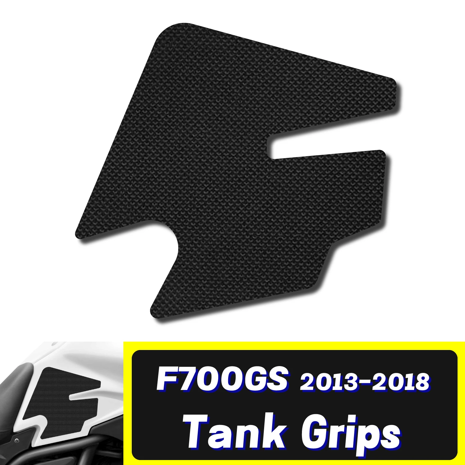 For BWM F700GS 2013-2018 Silicone Rubber Material SIDE PAD GRIP Tank Traction Pads
For BWM F700GS 2013-2018 Silicone Rubber Material SIDE PAD GRIP Tank Traction Pads