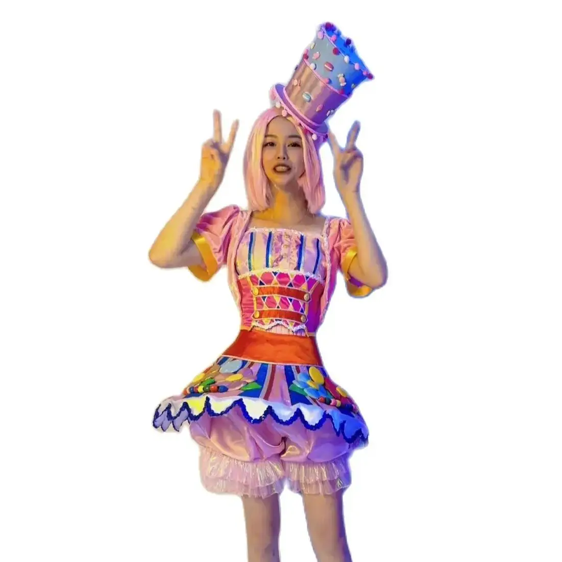 Коммерческое представление Живописная зона Розовый Прекрасный День святого Валентина Розовый Gogo Sweet Candy Pink Платье для выступлений Костюм Drag Queen
Коммерческое представление Живописная зона Розовый Прекрасный День святого Валентина Розовый Gogo Sweet Candy Pink Платье для выступлений Костюм Drag Queen