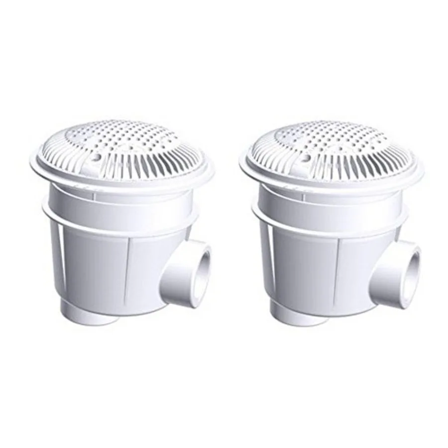 1-1/2-Inch White Dual Suction Outlet for Concrete Pools Durable Plastic Construction Ideal for Pool Filtration Systems
1-1/2-Inch White Dual Suction Outlet for Concrete Pools Durable Plastic Construction Ideal for Pool Filtration Systems