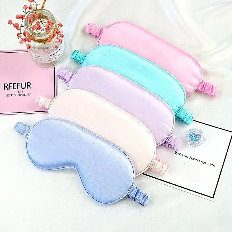 1PC Women Imitated Silk Sleep Eye Mask Portable Travel Eyepatch Nap Eye Patch Rest Blindfold Eye Cover Sleeping Night Eyeshade
1PC Women Imitated Silk Sleep Eye Mask Portable Travel Eyepatch Nap Eye Patch Rest Blindfold Eye Cover Sleeping Night Eyeshade