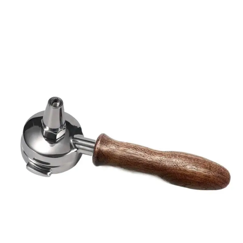 for E61 58mm semi-automatic coffee machine commercial modification accessory, tea-extracting handle, black walnut wood model
for E61 58mm semi-automatic coffee machine commercial modification accessory, tea-extracting handle, black walnut wood model