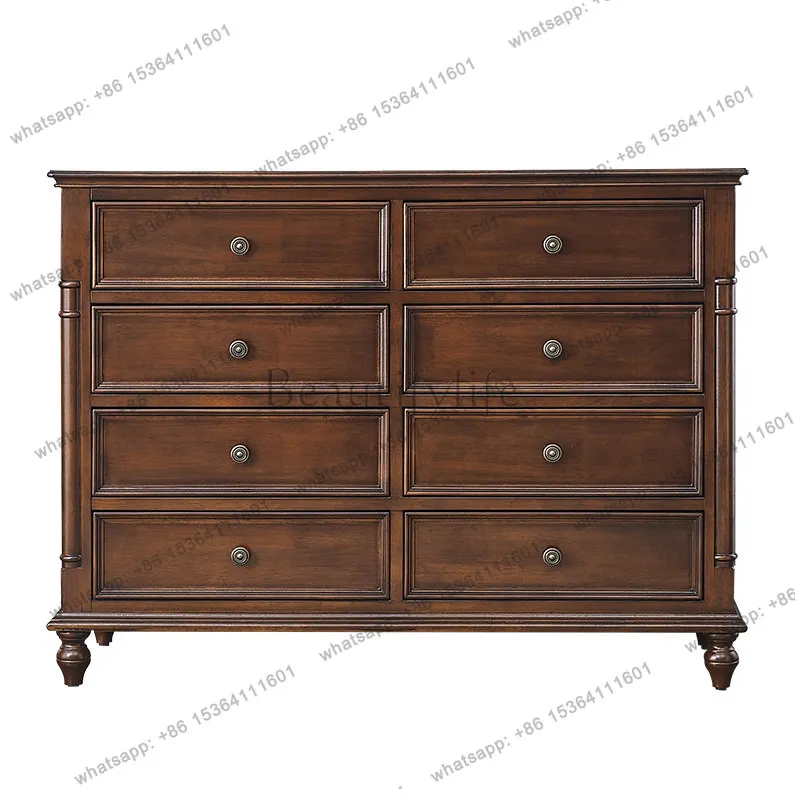 American five-bucket bedroom full solid wood storage cabinet living room decoration storage cabinet
American five-bucket bedroom full solid wood storage cabinet living room decoration storage cabinet