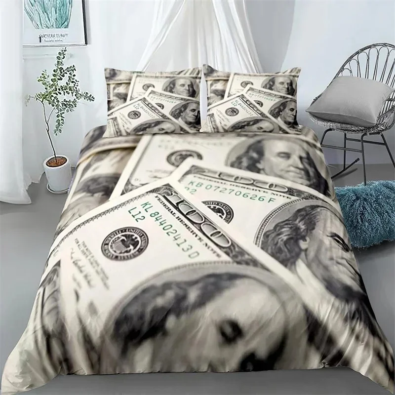 Комплект постельного белья Dollar Single Twin Full Queen King Size, комплект постельного белья для взрослых и детей, пододеяльник с 3D принтом, комплект простыней с деньгами
Комплект постельного белья Dollar Single Twin Full Queen King Size, комплект постельного белья для взрослых и детей, пододеяльник с 3D принтом, комплект простыней с деньгами