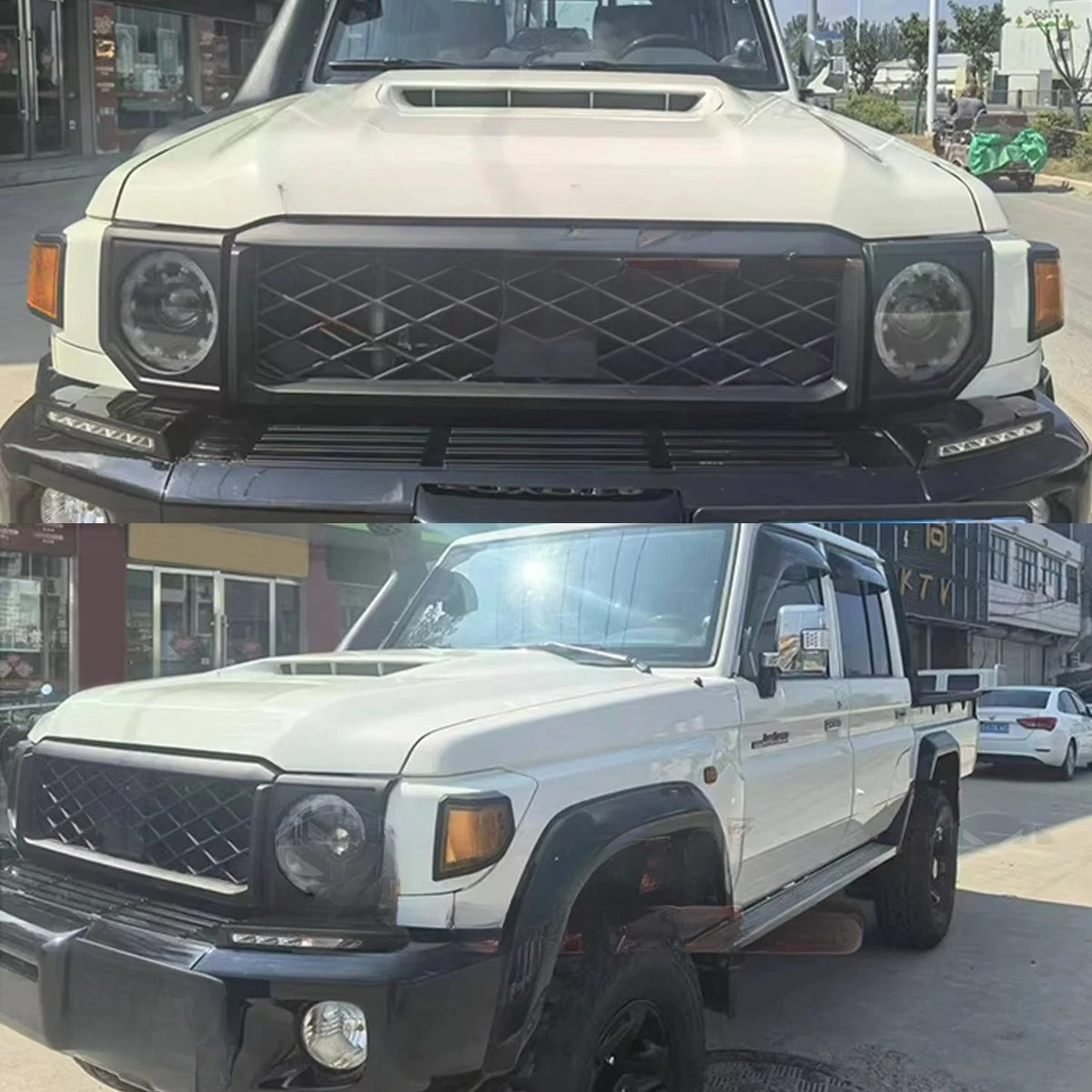 For Land Cruiser LC71/76/78/79 FJ79 FJ76 2024 Conversion Kit Grille Head Lamp Body Kit Old to New Upgrade Bodykit
For Land Cruiser LC71/76/78/79 FJ79 FJ76 2024 Conversion Kit Grille Head Lamp Body Kit Old to New Upgrade Bodykit