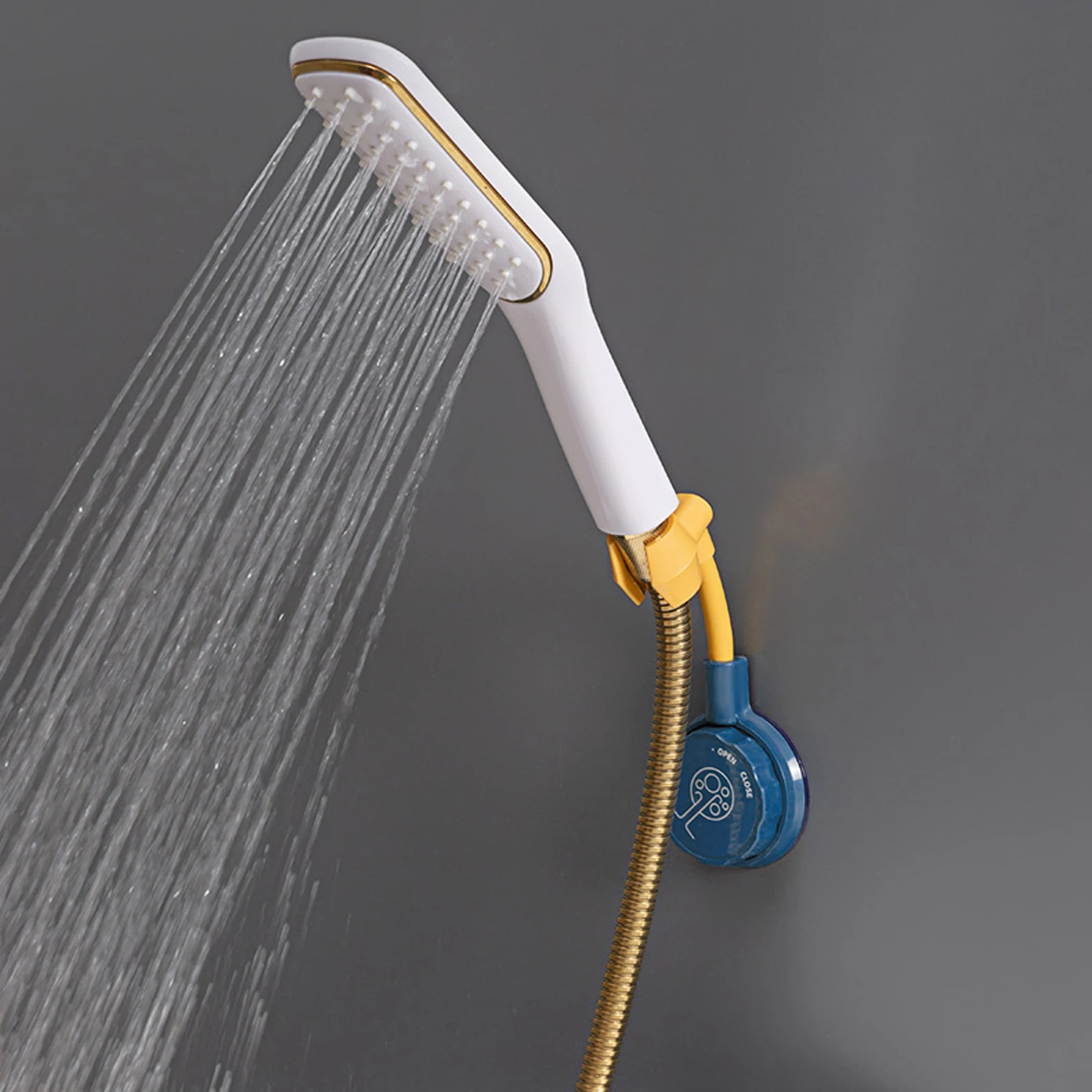 Shower Bracket Non-drilling Head Holder over Organizer Bathroom Accessory Abs Stand Hotel Trustworthy
Shower Bracket Non-drilling Head Holder over Organizer Bathroom Accessory Abs Stand Hotel Trustworthy