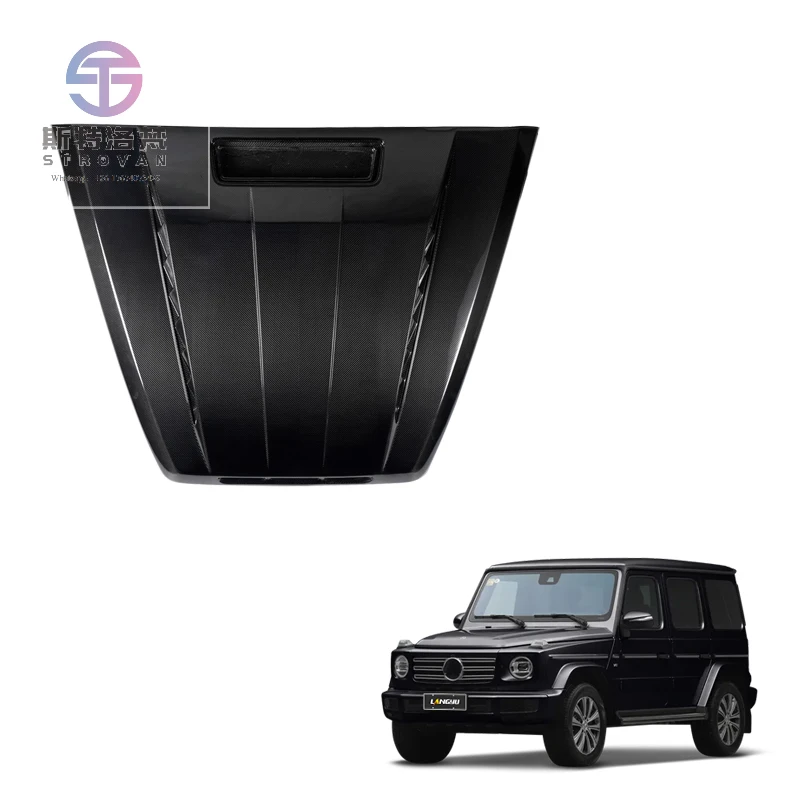 Наружные детали автомобиля Langyu, крышка двигателя класса G, сухое углеродное волокно, передний капот в стиле TC для Benz W464, капот двигателя
Наружные детали автомобиля Langyu, крышка двигателя класса G, сухое углеродное волокно, передний капот в стиле TC для Benz W464, капот двигателя
