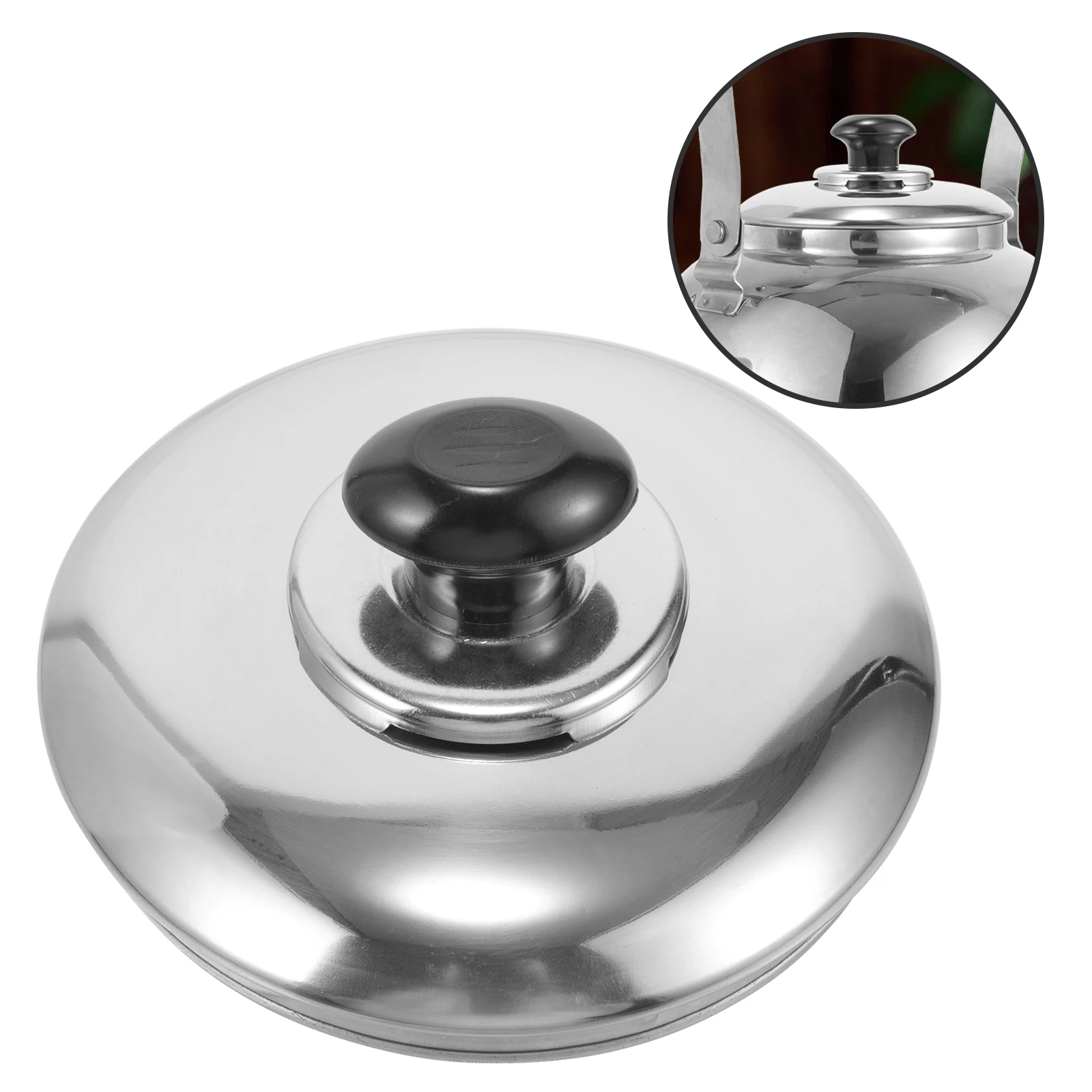 Stainless Steel Kettle Lid Tea Pots Teapot Electric Cover Boil Water Parts Accessories Whistle Replacement
Stainless Steel Kettle Lid Tea Pots Teapot Electric Cover Boil Water Parts Accessories Whistle Replacement