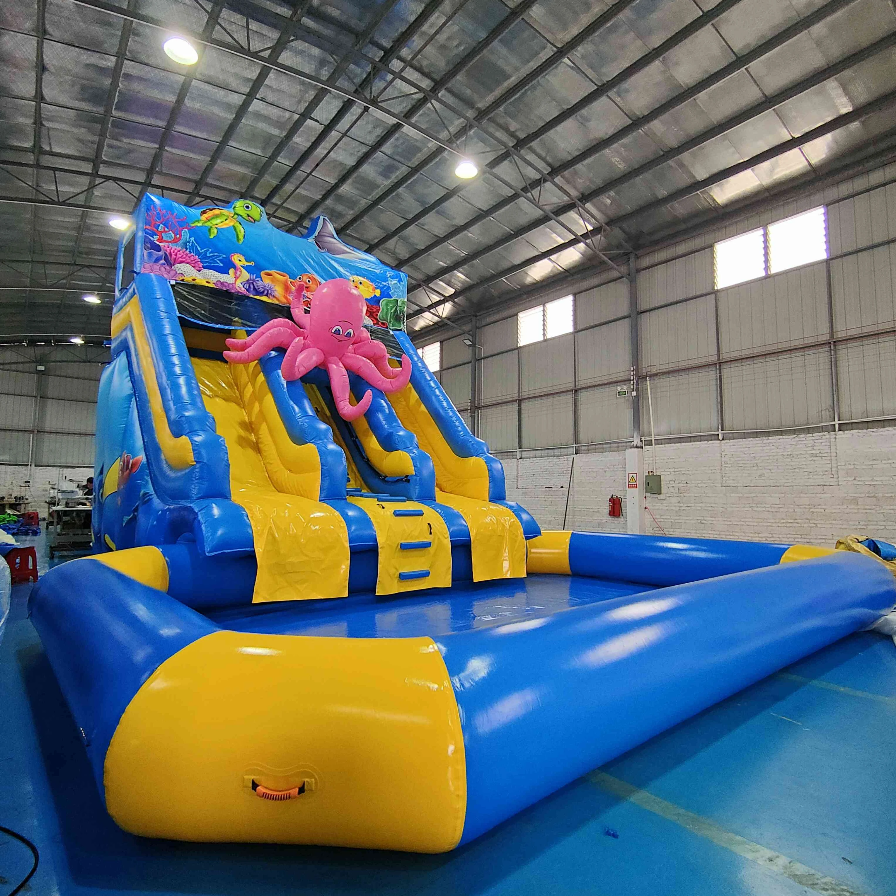 New Design Jumping Castle With Slide And Pool Commercial Inflatable Water Slide For Kids Inflatable Water Games For Adults
New Design Jumping Castle With Slide And Pool Commercial Inflatable Water Slide For Kids Inflatable Water Games For Adults