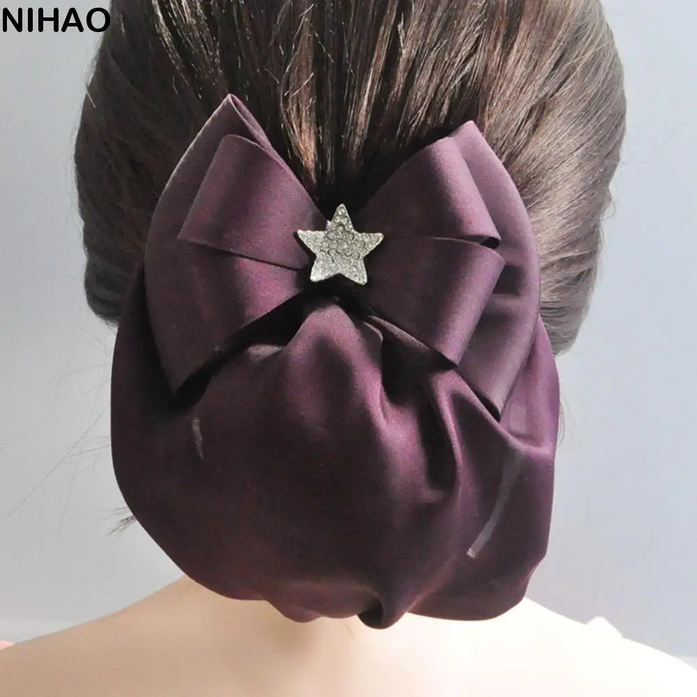 Elegant Sweet Ruffled Edges Hair Net Korean Style Star Bow Snood Headwear Nurse Women Spring Clip Gift
Elegant Sweet Ruffled Edges Hair Net Korean Style Star Bow Snood Headwear Nurse Women Spring Clip Gift