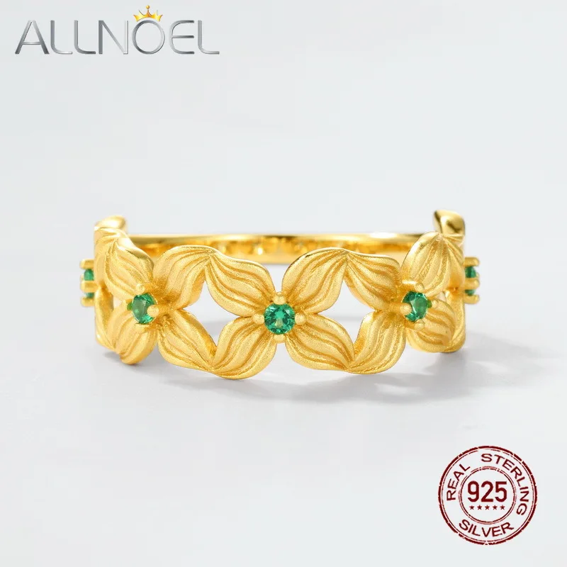 Pure 925 Sterling Silver Vintage Clover Flower Ring 10k Gold Plated for Women Brushed Sand Blast Ring Zircon Fine Jewelry Gifts
Pure 925 Sterling Silver Vintage Clover Flower Ring 10k Gold Plated for Women Brushed Sand Blast Ring Zircon Fine Jewelry Gifts