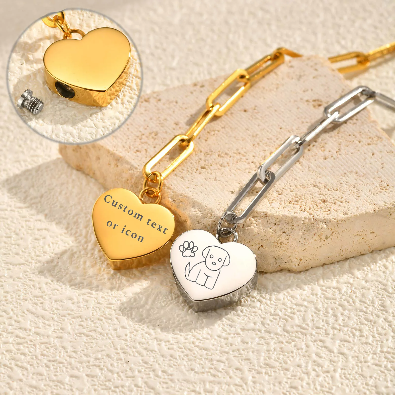 Ювелирные изделия для кремации с персонализированным принтом, унисекс, урна для кошек и домашних животных из нержавеющей стали для немецкой овчарки, попел, мемориальный браслет, подходит 19 см
Ювелирные изделия для кремации с персонализированным принтом, унисекс, урна для кошек и домашних животных из нержавеющей стали для немецкой овчарки, попел, мемориальный браслет, подходит 19 см