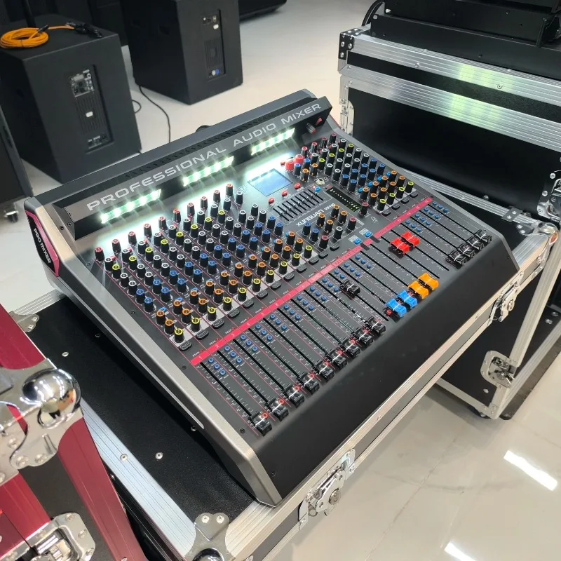 12/16/20-channel DJ Sound Controller Professional mixer dual 128DSP stage performance USB MP3 Bluetooth audio mixer Studio Audio
12/16/20-channel DJ Sound Controller Professional mixer dual 128DSP stage performance USB MP3 Bluetooth audio mixer Studio Audio