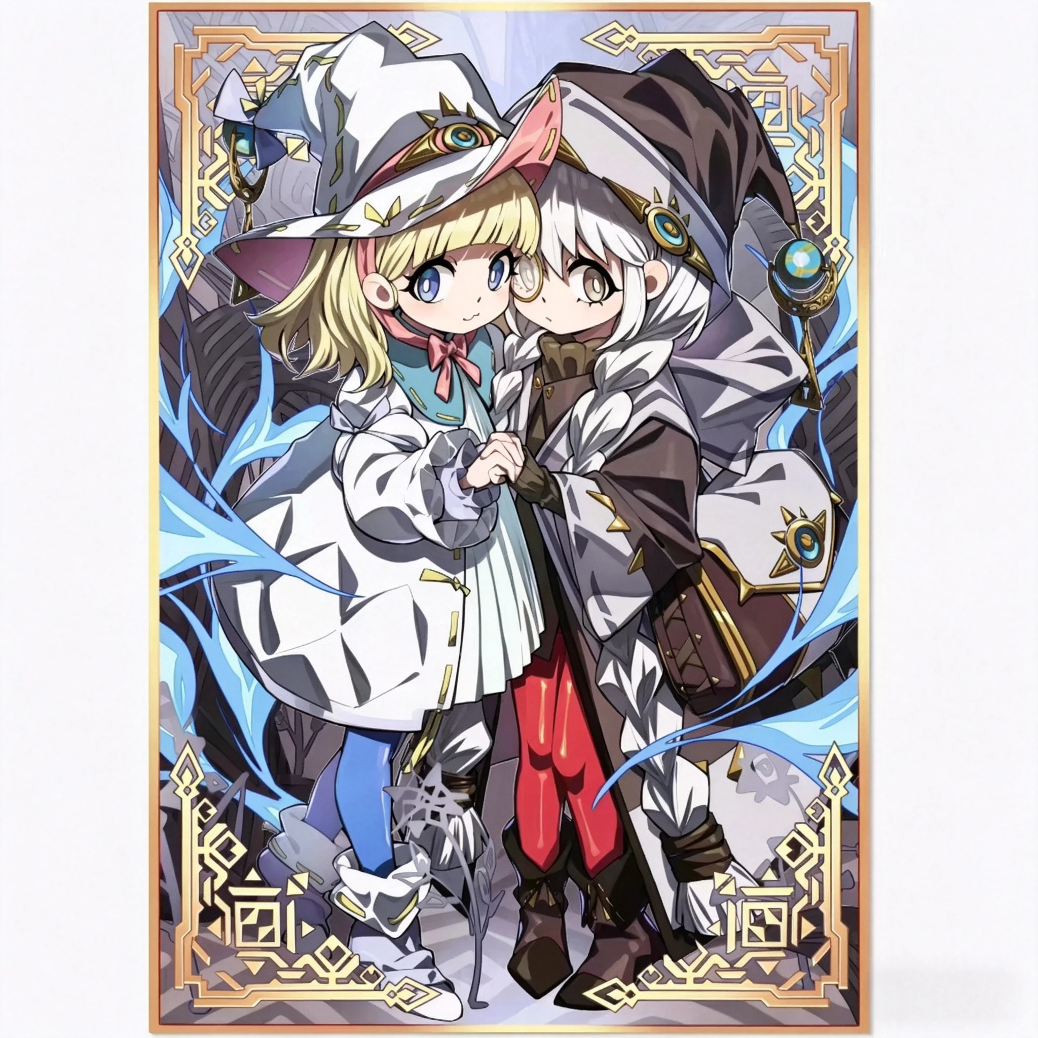 60PCS Yugioh White Forest Astellar & Elzette Figure Card Sleeves Yu-Gi-Oh! TCG OCG Trading Cards Shine Protector Case
60PCS Yugioh White Forest Astellar & Elzette Figure Card Sleeves Yu-Gi-Oh! TCG OCG Trading Cards Shine Protector Case