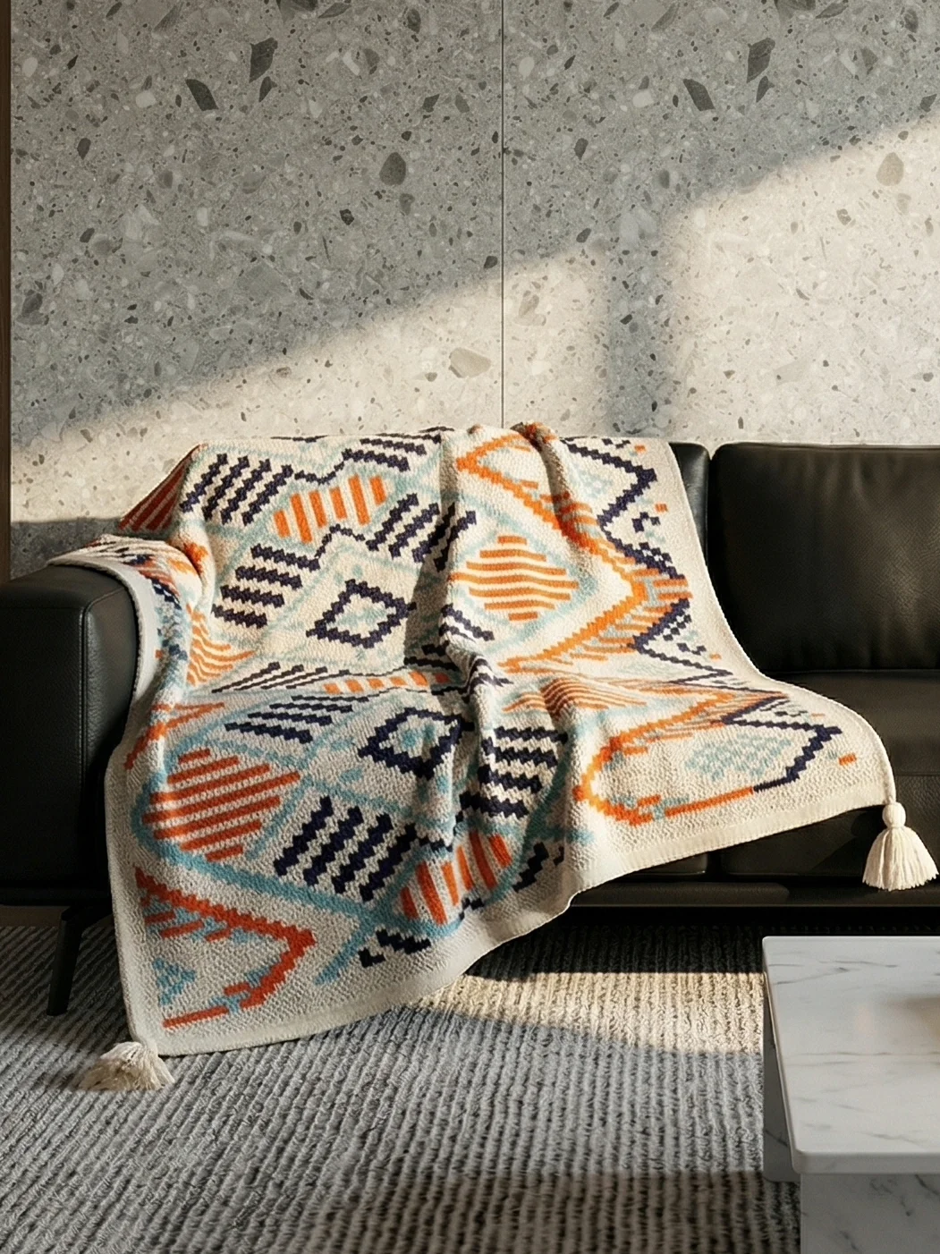 Вязаный плед в богемном стиле с нордическими кисточками, покрывало для кондиционера, для дома и гостиной, с геометрическим узором, полиэстер
Вязаный плед в богемном стиле с нордическими кисточками, покрывало для кондиционера, для дома и гостиной, с геометрическим узором, полиэстер