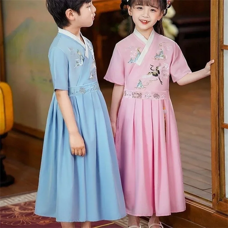 Vestido Hanfu tradicional chino para niñas, vestido hada para fiesta Halloween, Carnaval, disfraz Cosplay, actuación
Vestido Hanfu tradicional chino para niñas, vestido hada para fiesta Halloween, Carnaval, disfraz Cosplay, actuación