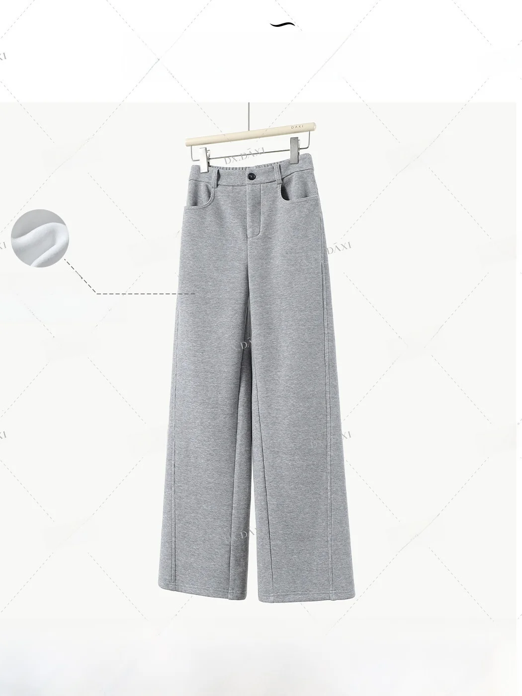 Cloud Sensation ey Tone Fce Lined Casual Pants Women's Loose Fit Banana Bend Knife Pants Sli Warm Slimming Straight Leg
Cloud Sensation ey Tone Fce Lined Casual Pants Women's Loose Fit Banana Bend Knife Pants Sli Warm Slimming Straight Leg