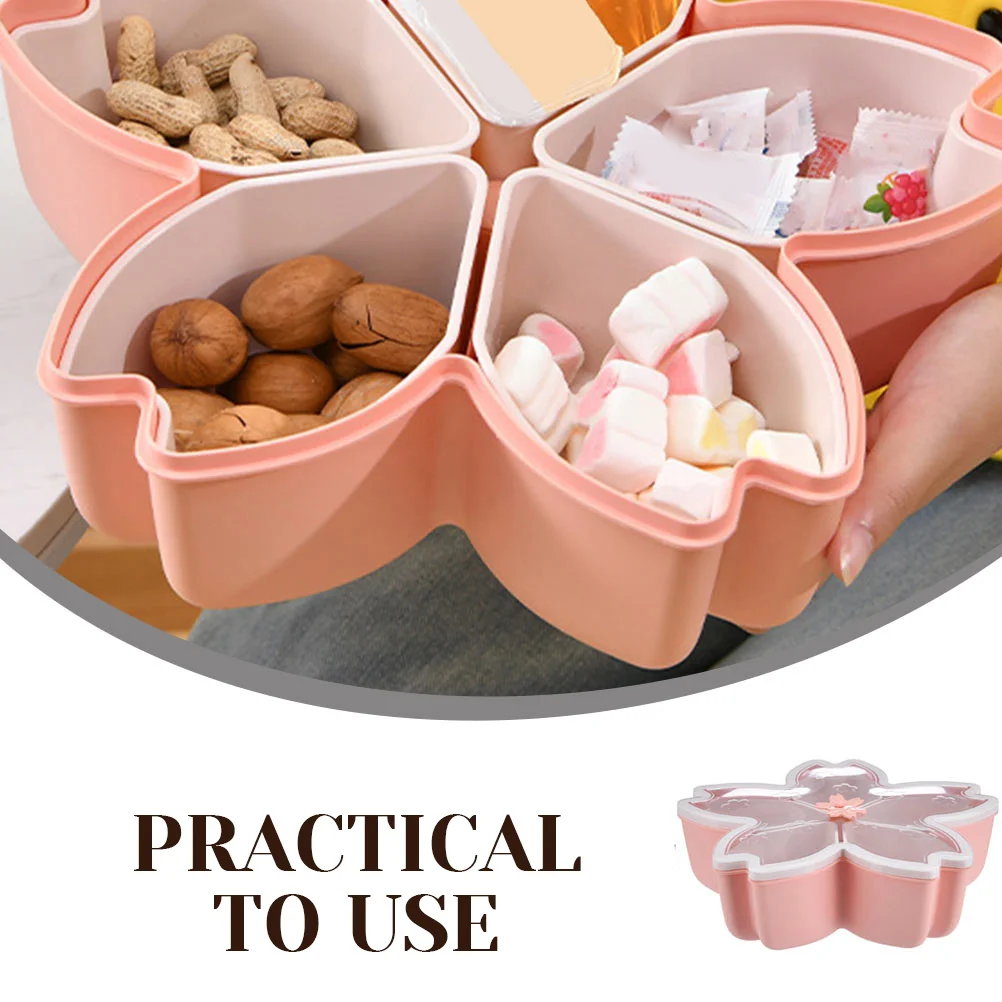 Plastic PP Snack Storage Box Dried Fruit Food Tray Snack Storage Box Holder Round Compartment Waterproof Food Tray
Plastic PP Snack Storage Box Dried Fruit Food Tray Snack Storage Box Holder Round Compartment Waterproof Food Tray