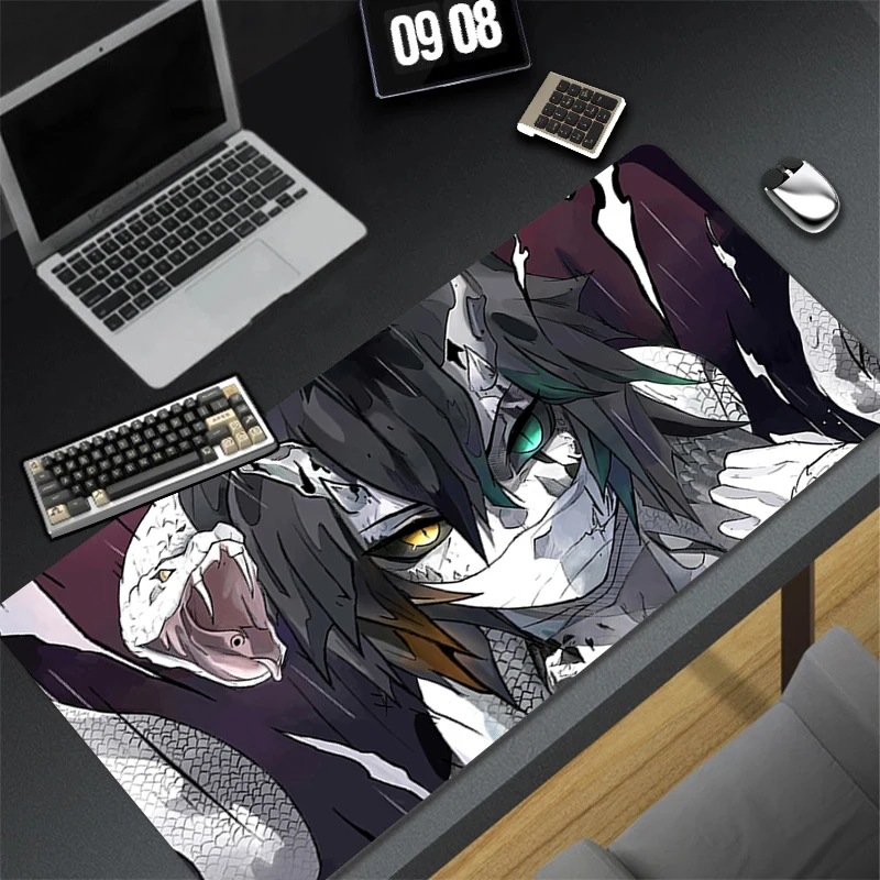 Computer Gaming Accessories Mousepad Office PC Mouse Pad D-demon Slayer Obanai Iguro Keyboard Pad Desk Decoracion Anime Desk Mat
Computer Gaming Accessories Mousepad Office PC Mouse Pad D-demon Slayer Obanai Iguro Keyboard Pad Desk Decoracion Anime Desk Mat