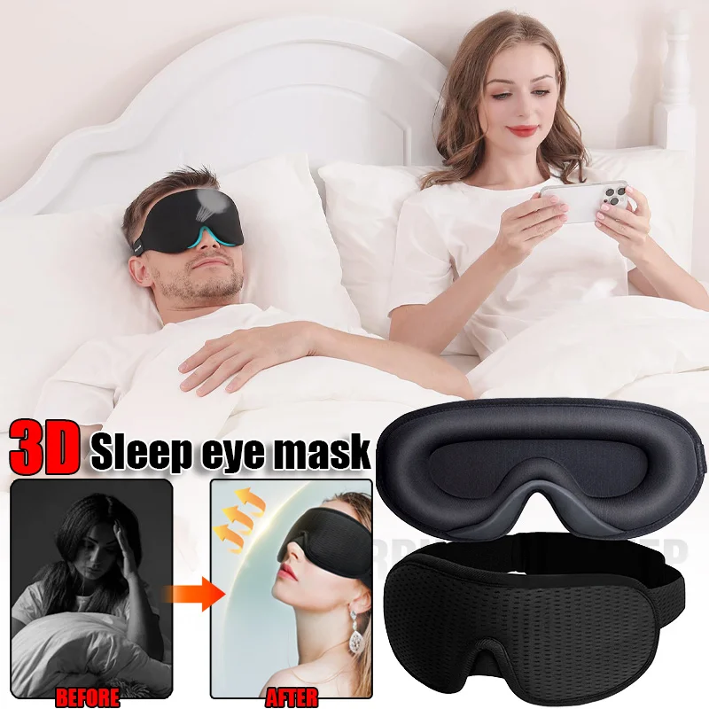 1 шт. 3D-маска для сна: блокирует свет, мягкая, дышащая маска для глаз для путешествий и ночного сна, удобное средство для улучшения сна, подарок для нее
1 шт. 3D-маска для сна: блокирует свет, мягкая, дышащая маска для глаз для путешествий и ночного сна, удобное средство для улучшения сна, подарок для нее