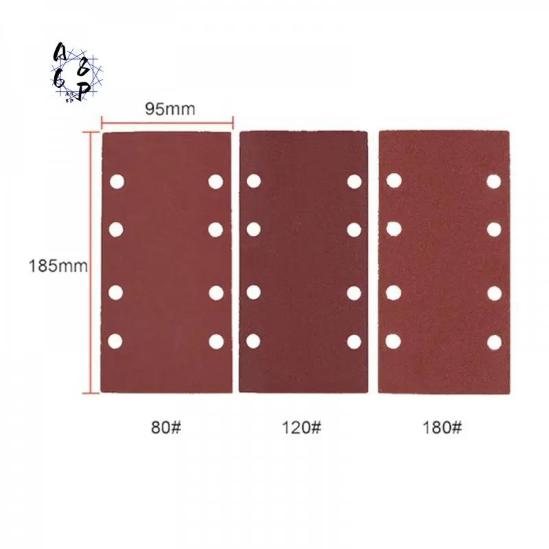 A68P-30 Pcs Sanding Pads, Sanding Paper Hook And Loop Sand Sheet 95X185mm Punched 8 Holes Grits 80/120/180 Fit Sheet
A68P-30 Pcs Sanding Pads, Sanding Paper Hook And Loop Sand Sheet 95X185mm Punched 8 Holes Grits 80/120/180 Fit Sheet