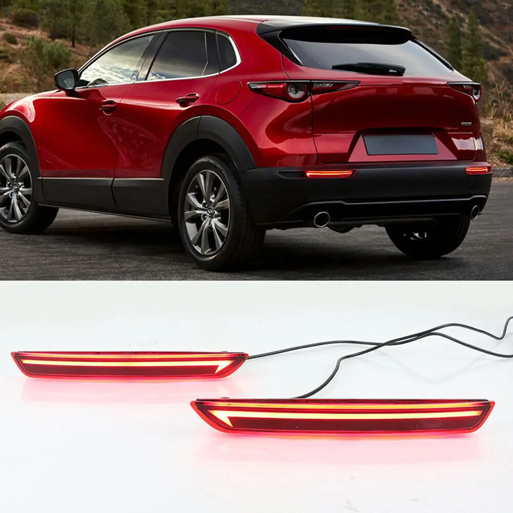 Car Rear Bumper Reflector Light For Mazda CX-30 CX30 CX50 CX-50 2020 2021 2022 Danamic Turn Signal Brake Warning Drving Lamp
Car Rear Bumper Reflector Light For Mazda CX-30 CX30 CX50 CX-50 2020 2021 2022 Danamic Turn Signal Brake Warning Drving Lamp