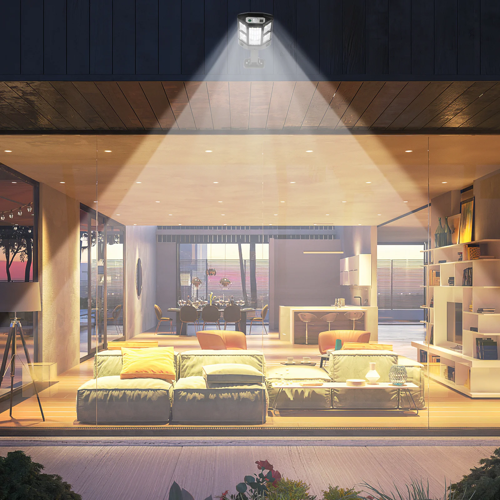 43 LED Solar Lamp IP65 Waterproof Motion Sensor High Brightness Adjustable Angle Solar Light for Outdoor Yard Garden Patio
43 LED Solar Lamp IP65 Waterproof Motion Sensor High Brightness Adjustable Angle Solar Light for Outdoor Yard Garden Patio