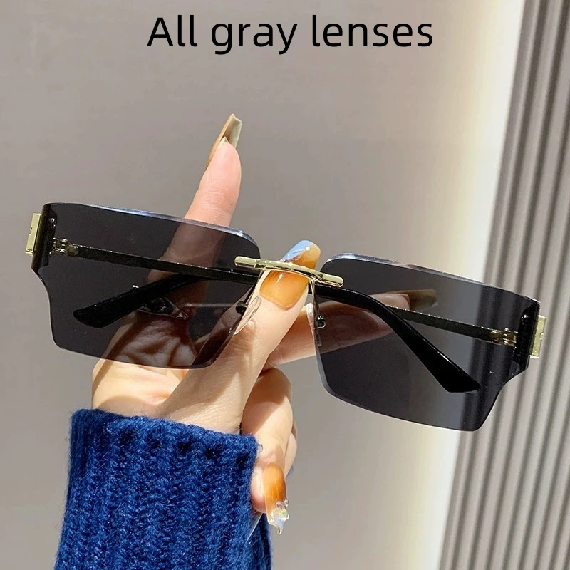 Irregular Small Frame Sunglasses, New European and American Frameless Edged Metal Sunglasses, Concave Style Sunglasses for Women
Irregular Small Frame Sunglasses, New European and American Frameless Edged Metal Sunglasses, Concave Style Sunglasses for Women