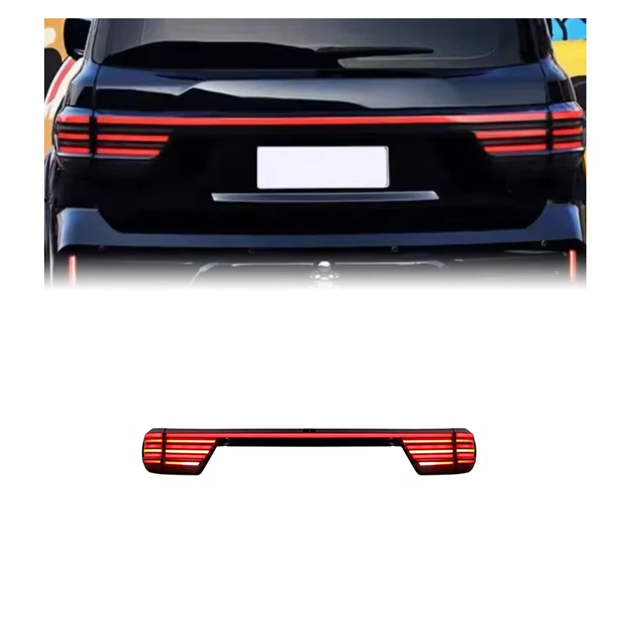 Maictop Лидер продаж автомобильных аксессуаров Полный светодиодный задний стоп-сигнал Авто светодиодные задние фонари Задний фонарь для Nissan Patrol Y62 
Maictop Лидер продаж автомобильных аксессуаров Полный светодиодный задний стоп-сигнал Авто светодиодные задние фонари Задний фонарь для Nissan Patrol Y62