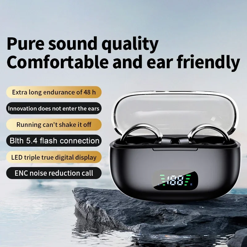 Music Playback ENC Headset 9D Sound Quality Earbuds Built-in Touch Sensor Composite Diaphragm Moving Coil Fast Charging Type-C
Music Playback ENC Headset 9D Sound Quality Earbuds Built-in Touch Sensor Composite Diaphragm Moving Coil Fast Charging Type-C