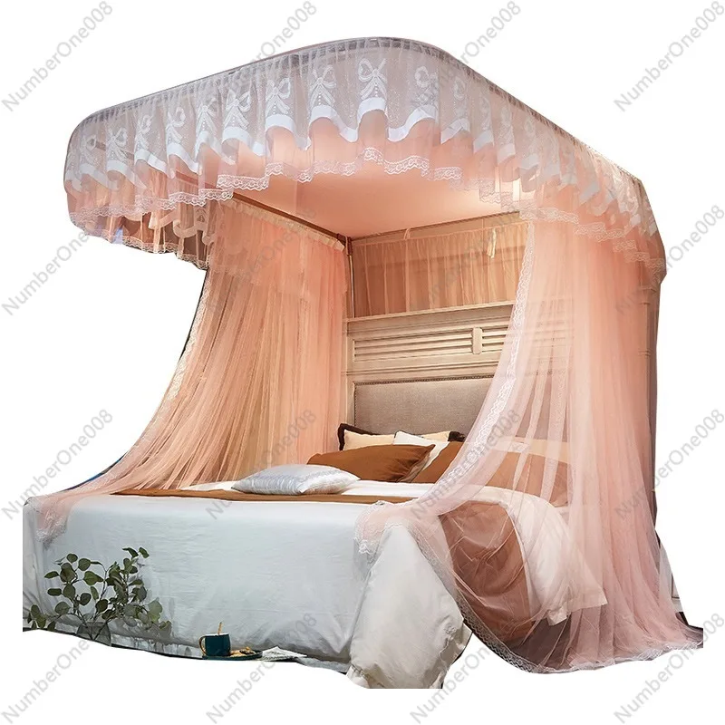 Palace princess wind guide rail mosquito net household 1.8m 1.5m 2m bed floor u-shaped track stainless steel bracket telescopic
Palace princess wind guide rail mosquito net household 1.8m 1.5m 2m bed floor u-shaped track stainless steel bracket telescopic