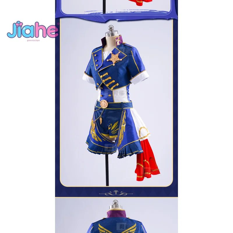 Manaka Laala Cosplay Costume Anime Pripara New Women's Police Officer Set Halloween Party Coat Shorts Socks Props Girl Sweet Set
Manaka Laala Cosplay Costume Anime Pripara New Women's Police Officer Set Halloween Party Coat Shorts Socks Props Girl Sweet Set