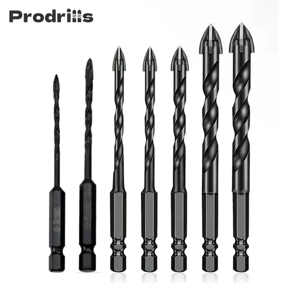 Набор сверл Prodrill для кирпичной кладки, комплект из 5/7 предметов, стандартный наконечник для керамической плитки, стекла, кирпича, плитки, бетона, пластика и дерева
Набор сверл Prodrill для кирпичной кладки, комплект из 5/7 предметов, стандартный наконечник для керамической плитки, стекла, кирпича, плитки, бетона, пластика и дерева