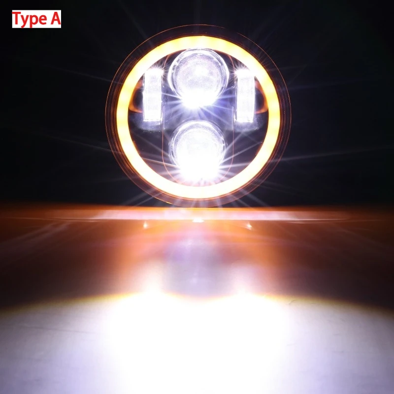 1Pc 5.75 Inch Round LED Projector Headlight High Low Beam Daytime Running Light with H4 Harness for Off-Road Truck
1Pc 5.75 Inch Round LED Projector Headlight High Low Beam Daytime Running Light with H4 Harness for Off-Road Truck