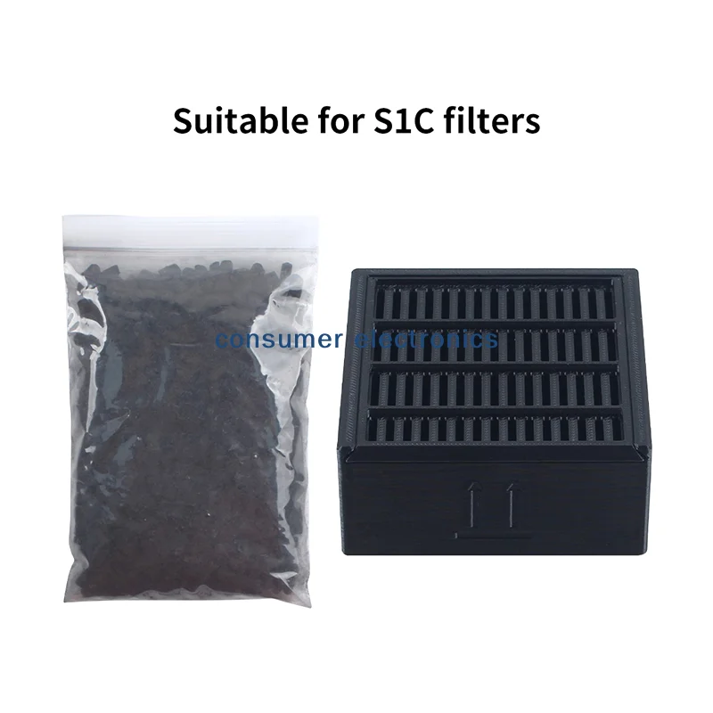 Портативный воздушный фильтр с активированным углем для Anycubic Kobra S1C, аксессуары для 3D-принтера Anycubic Kobra S1, практичный.
Портативный воздушный фильтр с активированным углем для Anycubic Kobra S1C, аксессуары для 3D-принтера Anycubic Kobra S1, практичный.