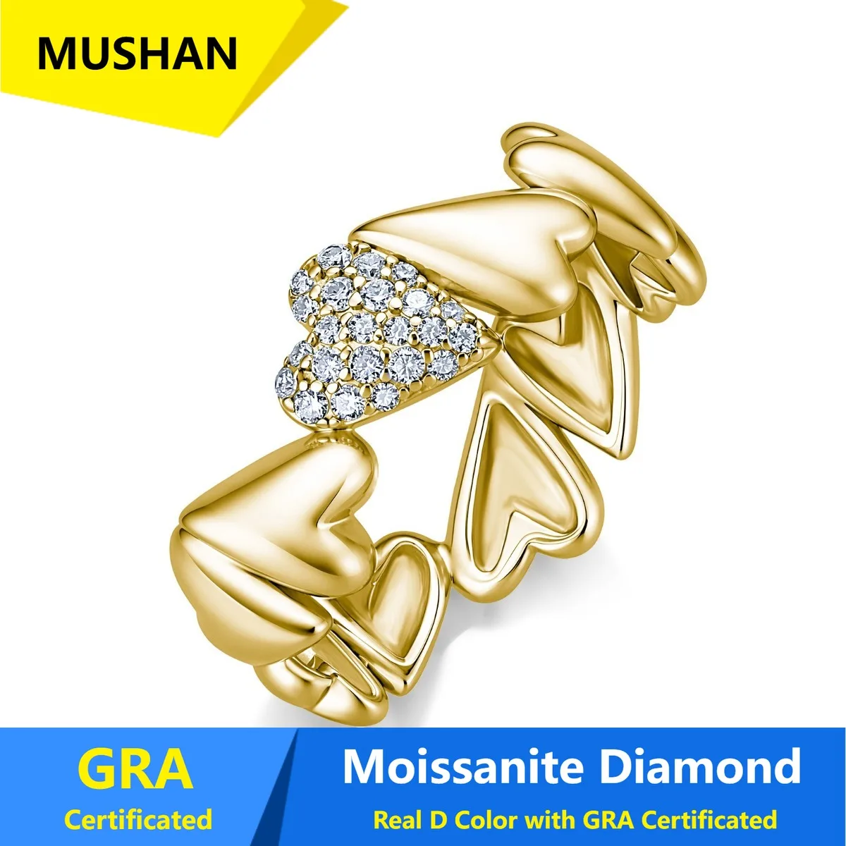 MUSHAN Luxury Jewelry 925 Sterling Silver Ring Band Women GRA Certificated Moissanite Diamond Emerald D Color Rings Fine Jewelry
MUSHAN Luxury Jewelry 925 Sterling Silver Ring Band Women GRA Certificated Moissanite Diamond Emerald D Color Rings Fine Jewelry