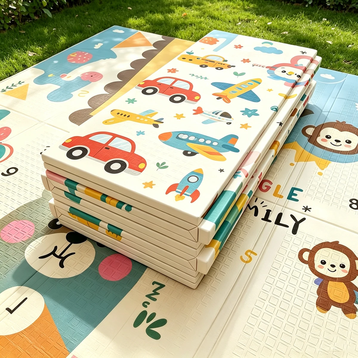 2026 Non Toxic Foldable Baby Play Mat Educational Children's Room Carpet Non Slip and Anti Fall Floor Children's Activity Toys
2026 Non Toxic Foldable Baby Play Mat Educational Children's Room Carpet Non Slip and Anti Fall Floor Children's Activity Toys