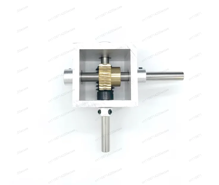 Редуктор с червячной передачей, выходной вал 6/8 мм, шестерня 20 зубьев, угловой привод 90 градусов, передаточное число 1:10, 1:20, рама из алюминиевого сплава
Редуктор с червячной передачей, выходной вал 6/8 мм, шестерня 20 зубьев, угловой привод 90 градусов, передаточное число 1:10, 1:20, рама из алюминиевого сплава