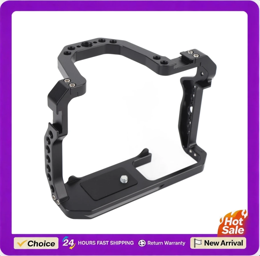 Protable Sturdy Camera Video Rig Full Cage Aluminum Alloy Camera Camcorder Stabilizer Extension Cage for 200D 200DII DSLR Camera
Protable Sturdy Camera Video Rig Full Cage Aluminum Alloy Camera Camcorder Stabilizer Extension Cage for 200D 200DII DSLR Camera
