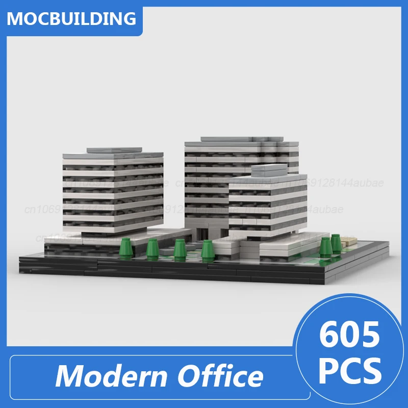 Modern Office Buildings Moc Blocks Diy Assemble Bricks Architecture Model Display Creative Educational Xmas Toys Gifts 605PCS
Modern Office Buildings Moc Blocks Diy Assemble Bricks Architecture Model Display Creative Educational Xmas Toys Gifts 605PCS