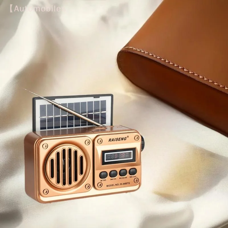 Single Unit Full Band MP3 Playback Solar Powered Bluetooth Speaker FM Radio for Emergency Power Outages
Single Unit Full Band MP3 Playback Solar Powered Bluetooth Speaker FM Radio for Emergency Power Outages