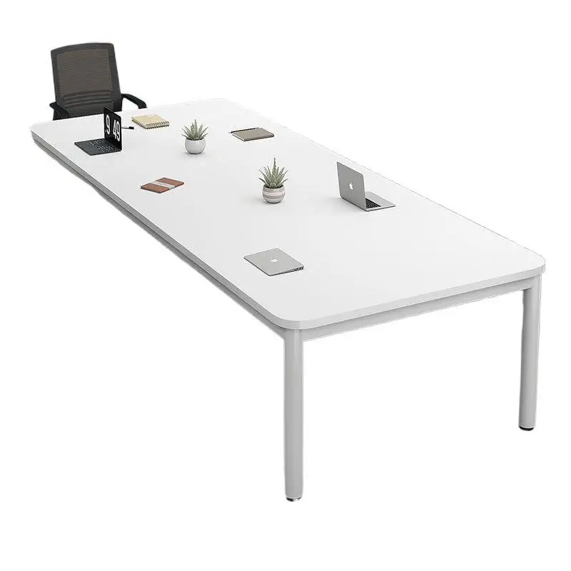 Conference table Long table Simple modern cocoa booking Office negotiation table Simple and practical white rectangular desk
Conference table Long table Simple modern cocoa booking Office negotiation table Simple and practical white rectangular desk